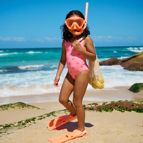 Oceanpro Bondi MSF Set Orange, Kids Diving Gear