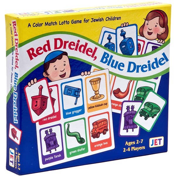 Red Dreidel, Blue Dreidel Game