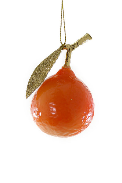 Cultivated Clementine Glass Ornament