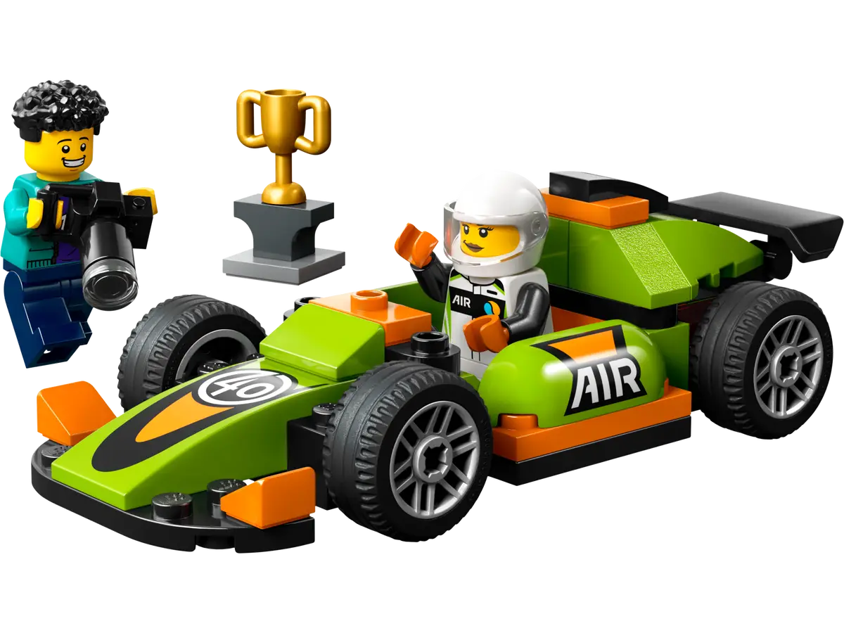 CITY 60399: Green Race Car