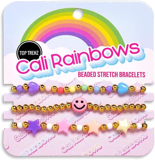 Rainbow Beaded Bracelets