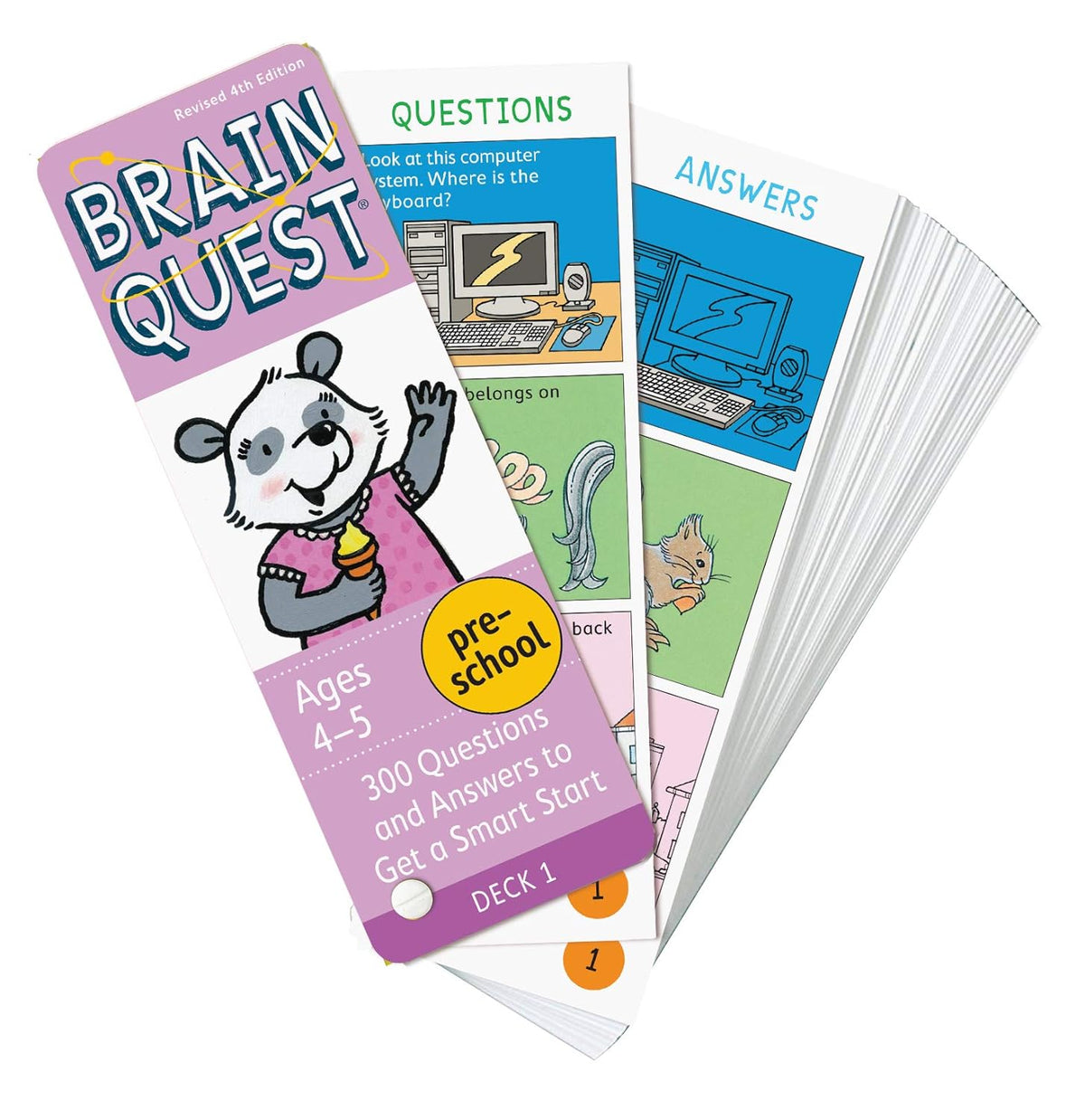 Brain Quest Smart Cards: Preschool