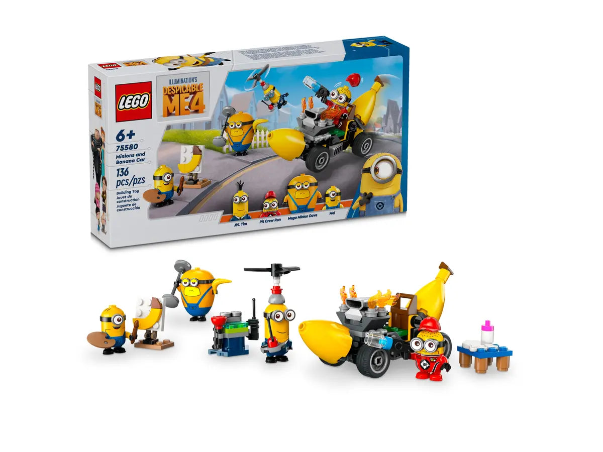 DESPICABLE ME 4: 75580 Minions and Banana Car