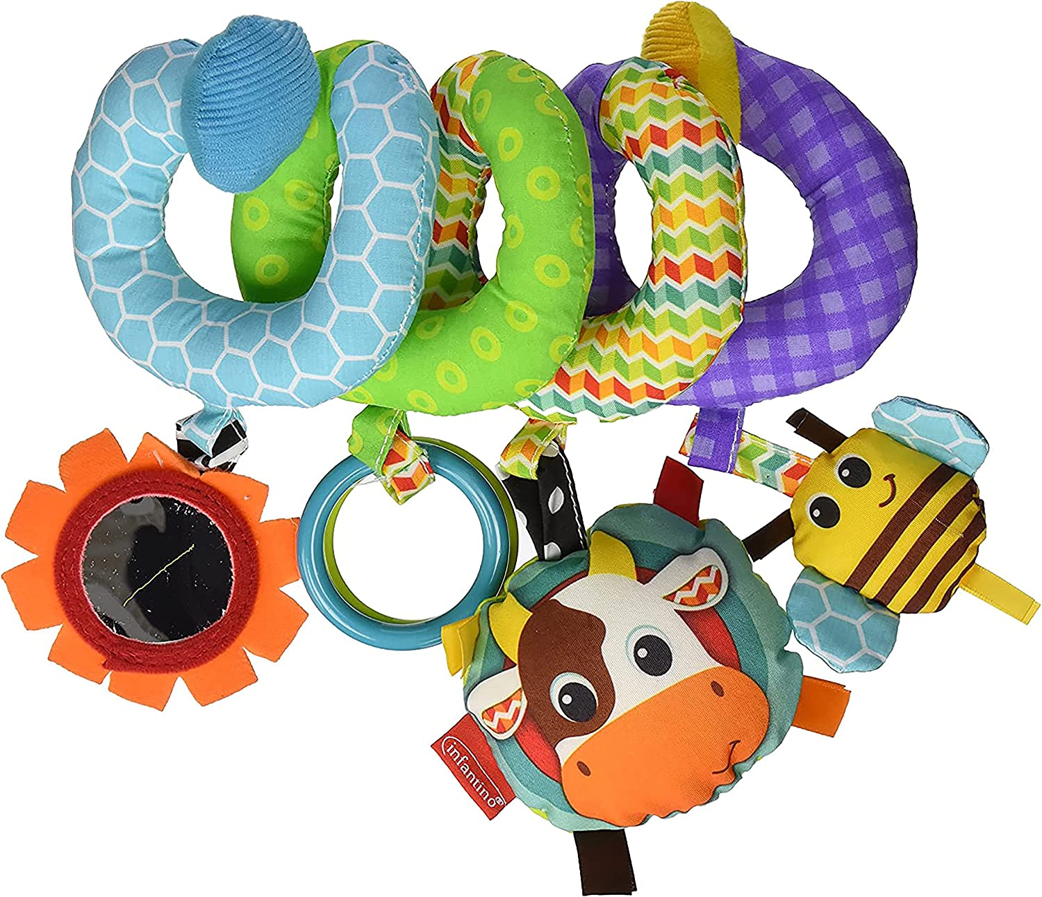 Baby spiral activity sale toy