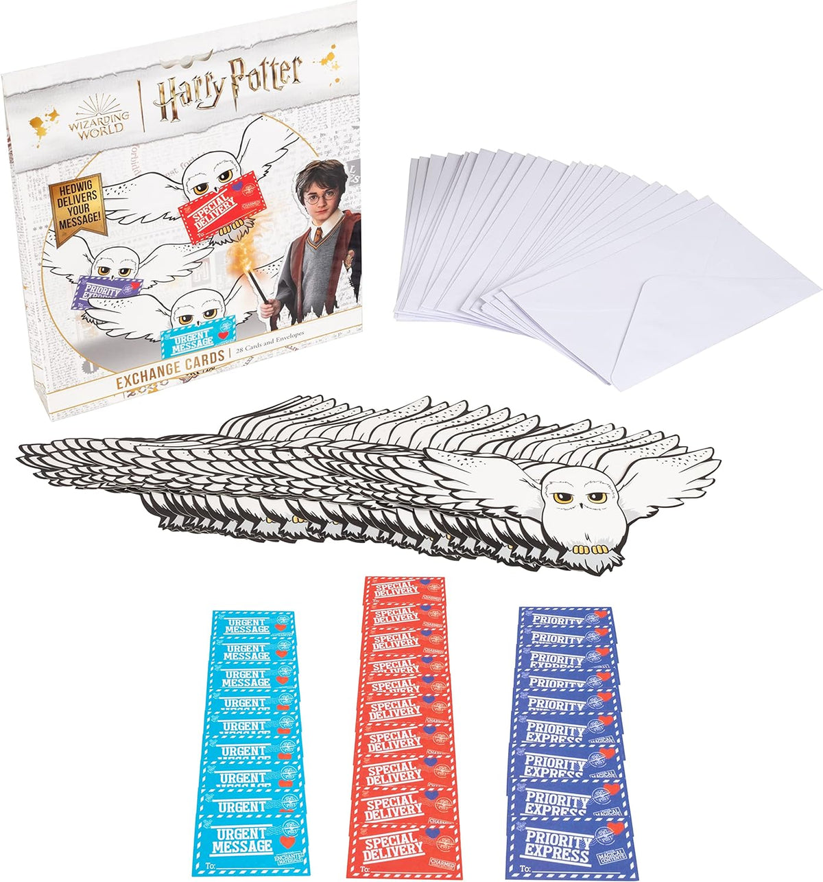 Harry Potter Owl Post Valentine&#39;s Day Card Pack