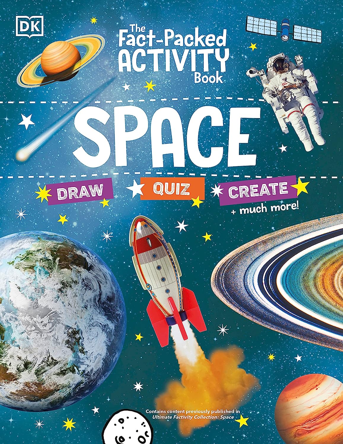 Space Coloring Book For Kids Ages 4-8 : Explore, Fun With Learn