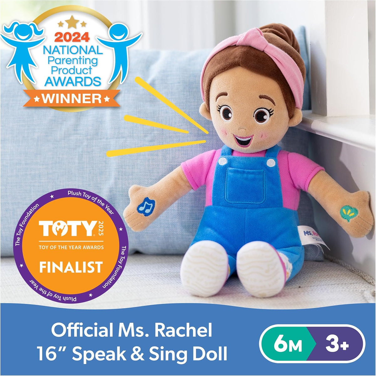 Ms. Rachel Speak &amp; Sing Doll