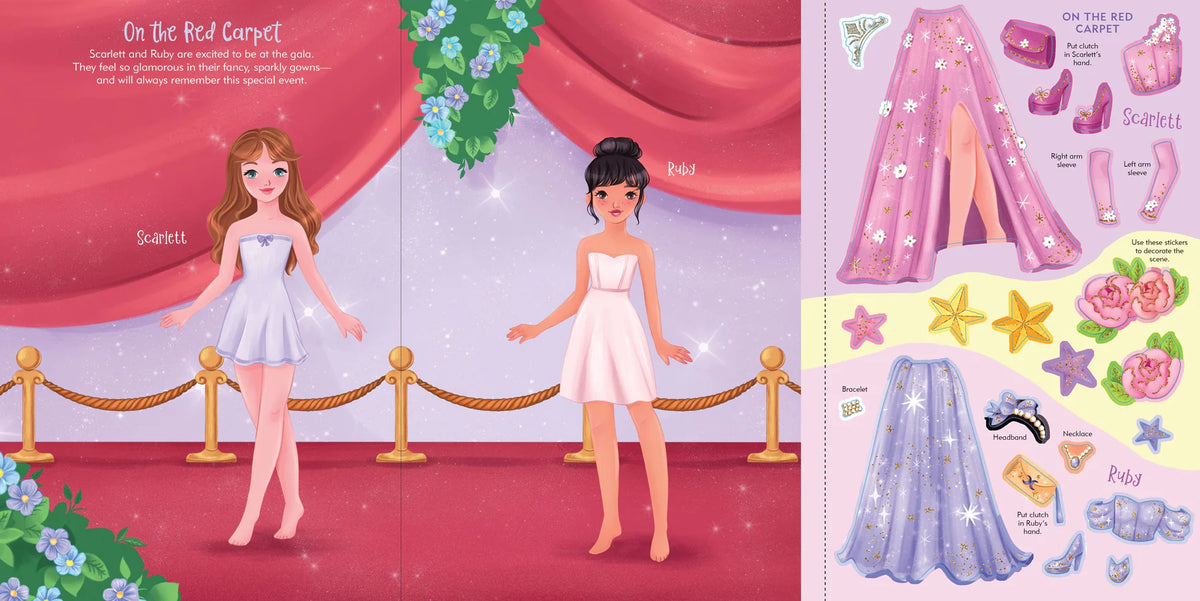 Sticker Doll Dress-Up: Fashion