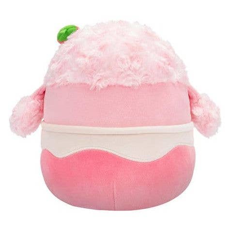 Squishmallow 8&quot; Chloe Strawberry Milkshake Poodle