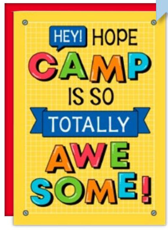 Camp Game Greeting Cards