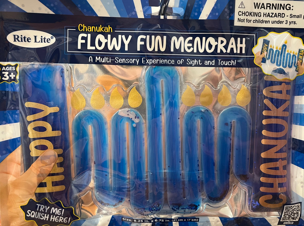 Flowy Fun Menorah