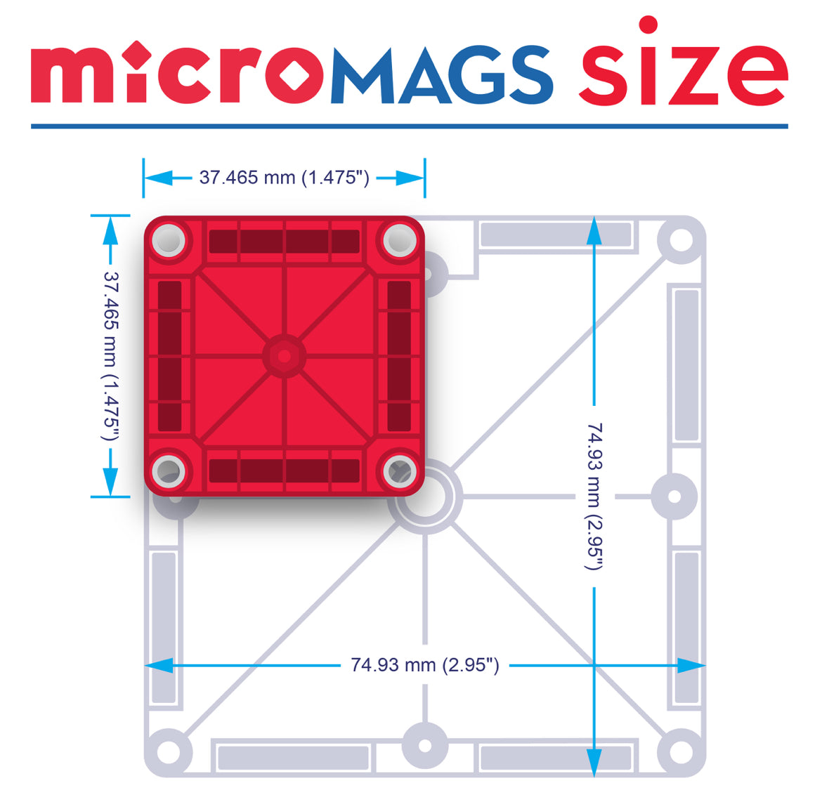 Magna-Tiles Combo 20 Piece Set