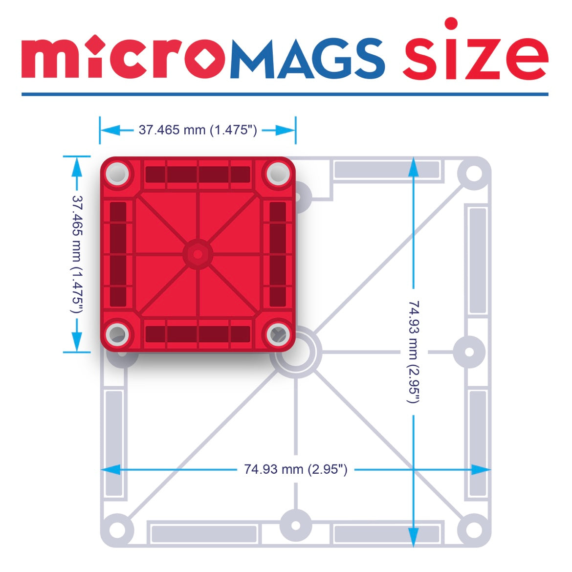 Magna-Tiles Combo 62 Piece Set