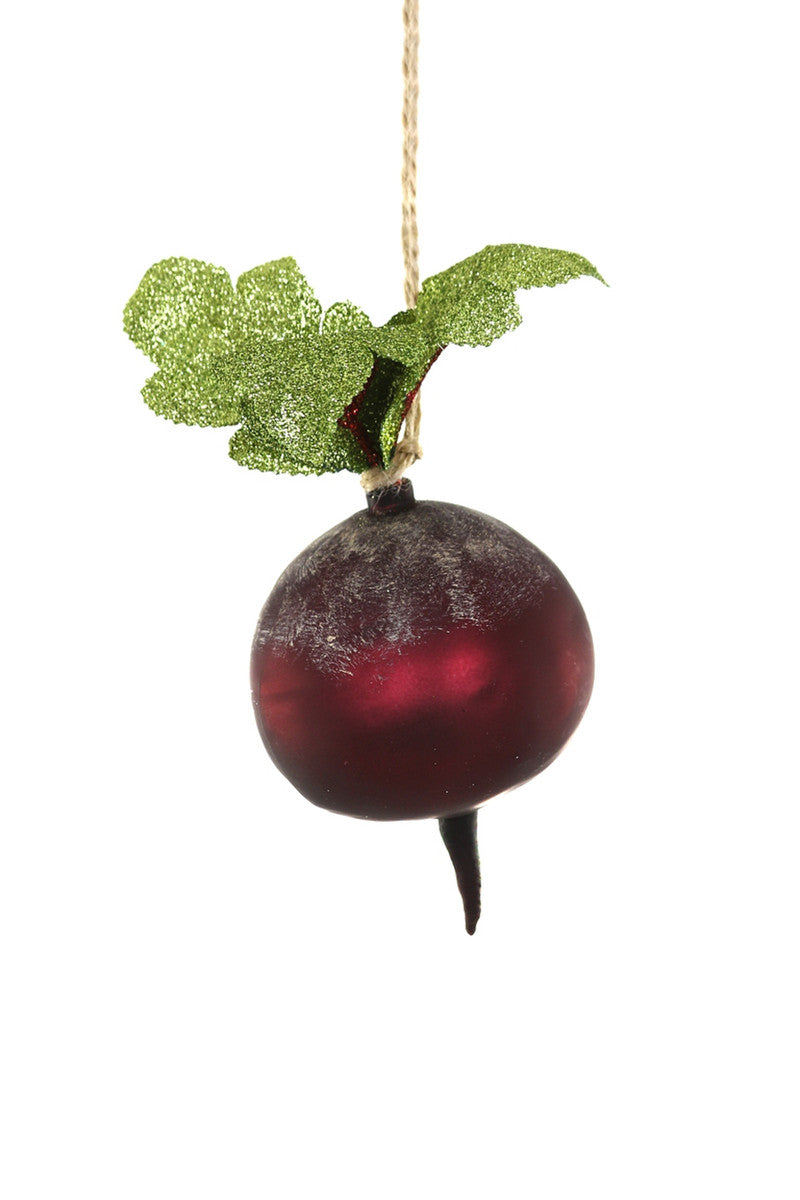 Heirloom Beet Glass Ornament