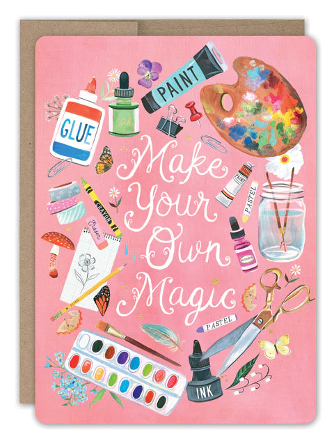 MAKE YOUR OWN MAGIC BIRTHDAY CARD