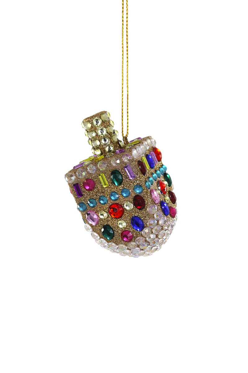 Blingy Dreidel Ornament