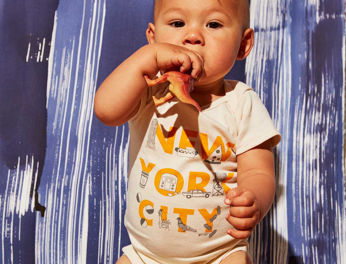 NYC Font Onesie