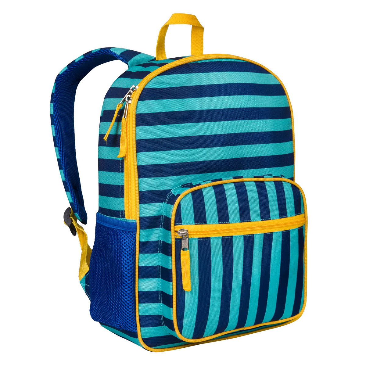 Blue Stripes Eco Backpack - 15 inch