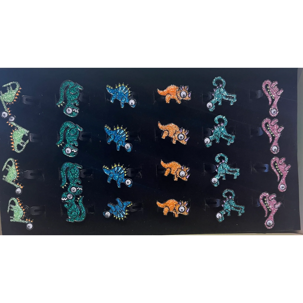 Dinosaur Spinner Fidget Rings