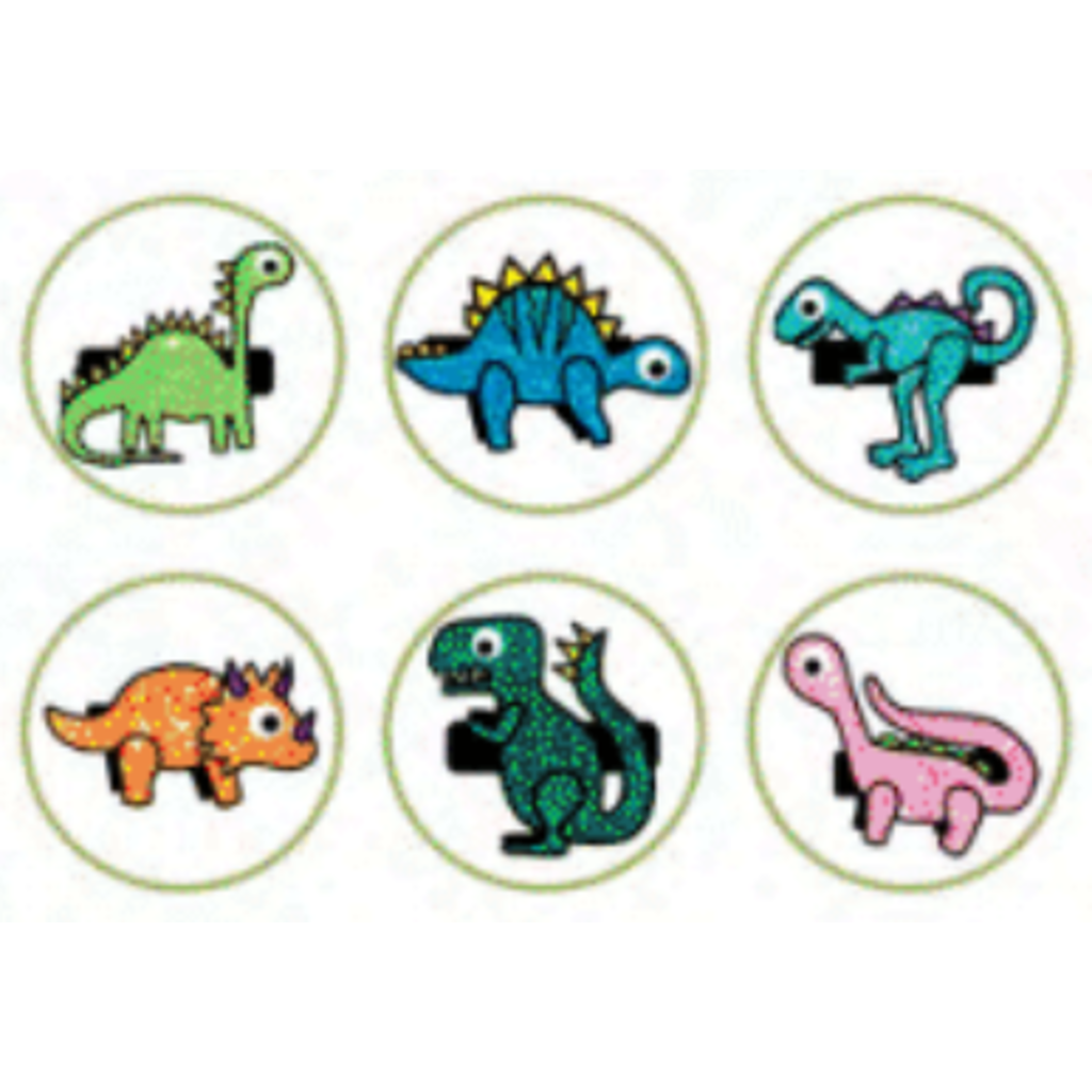 Dinosaur Spinner Fidget Rings