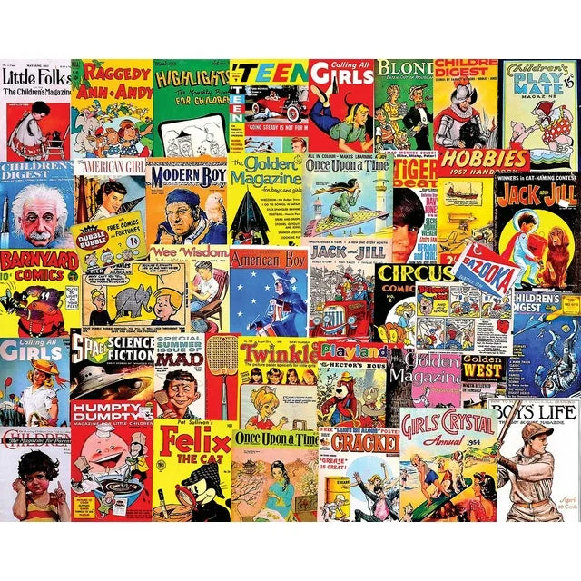 Things I Read as a Kid 1000 Piece Puzzle
