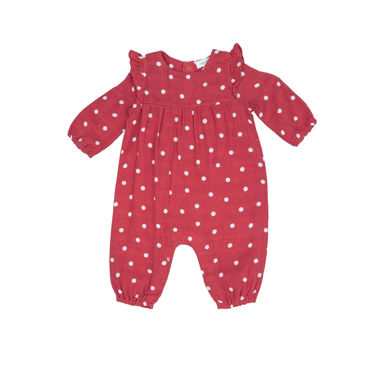 Ruffle Red Polka Dot Romper