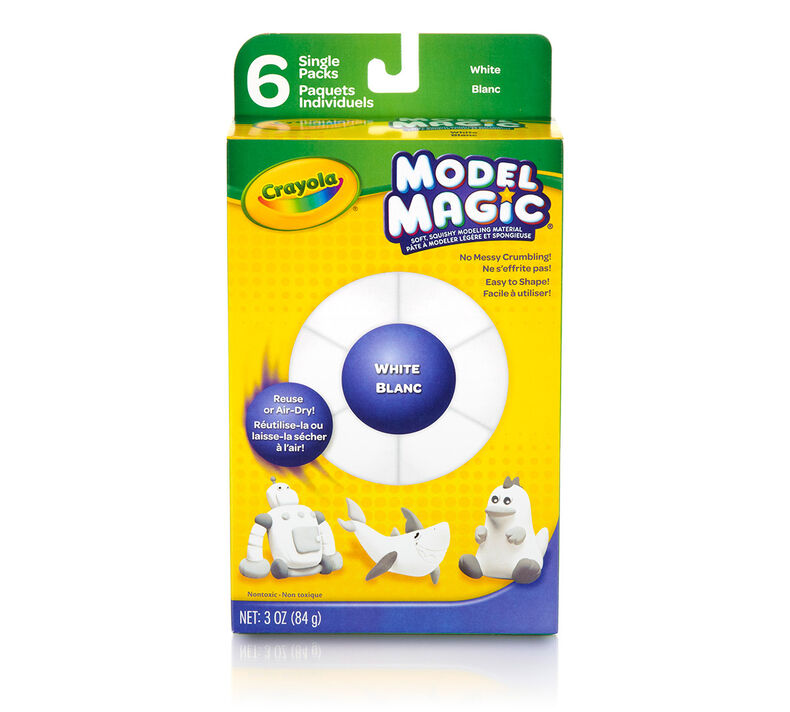 Crayola Model Magic Modeling Compound, Blue, 4 oz. Pouch