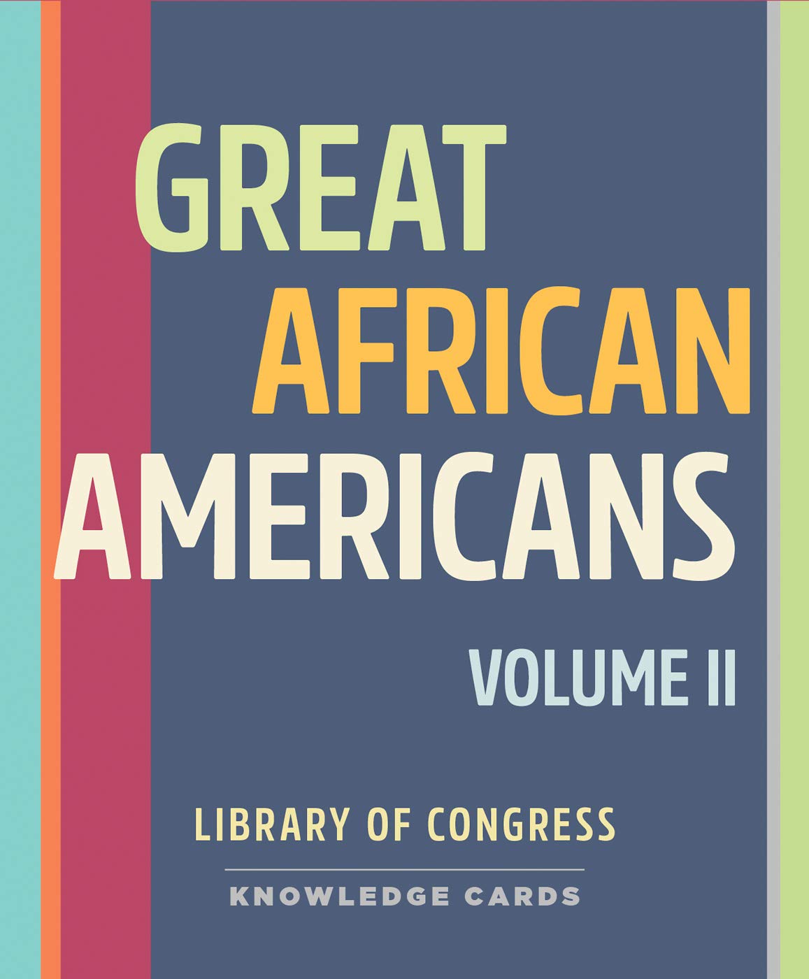 Great African Americans Vol II Knowledge Cards