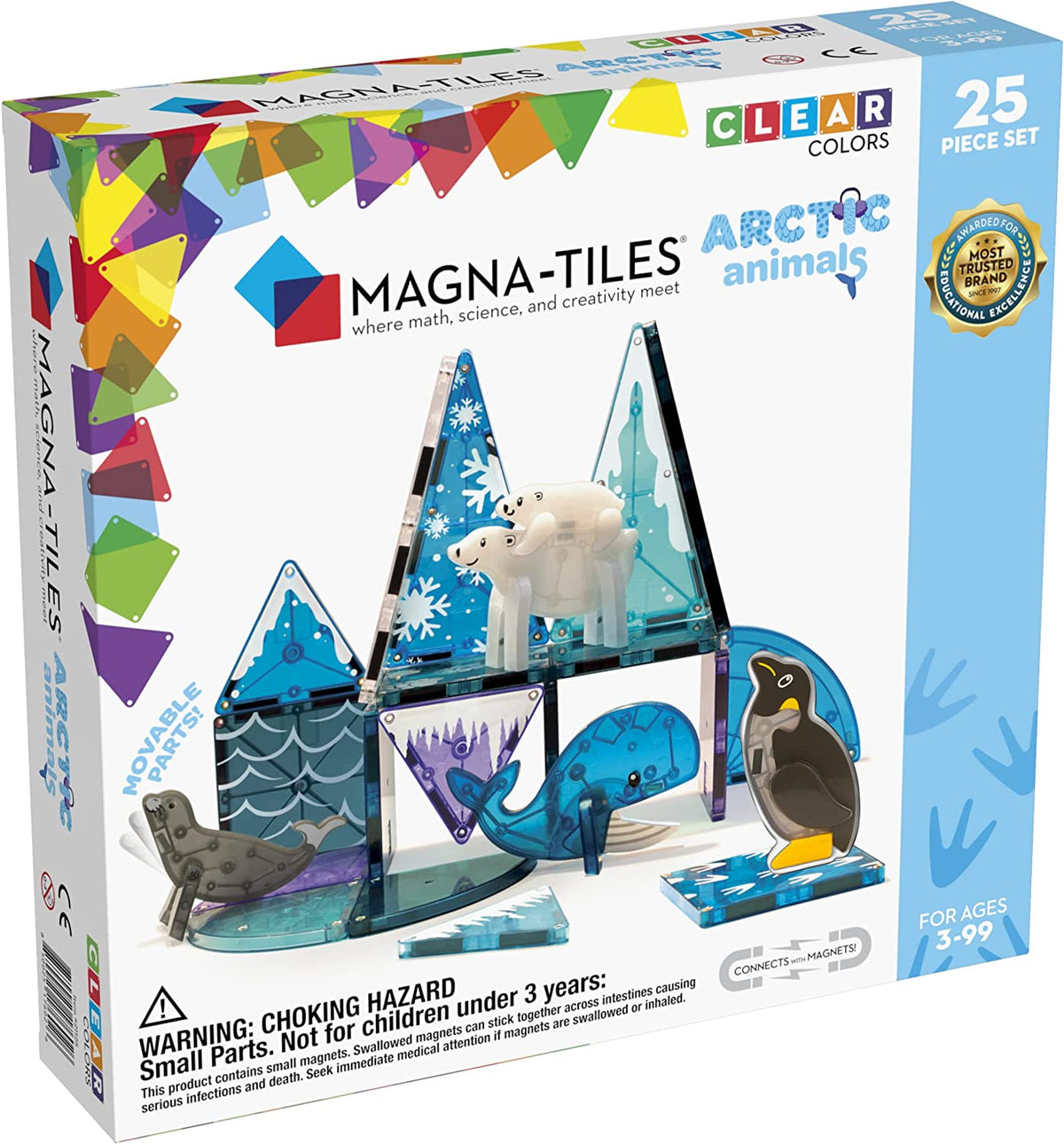 Magna-Tiles Arctic Animals 25 Piece Set