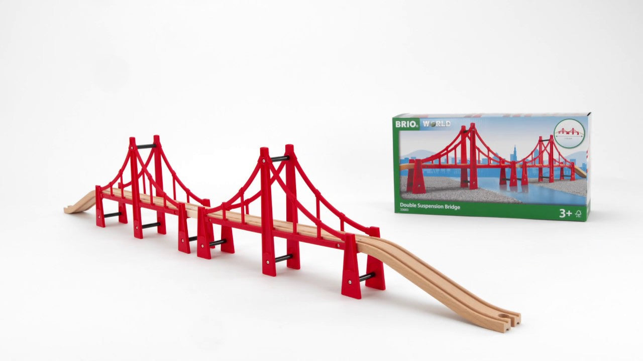 BRIO Double Suspension Bridge